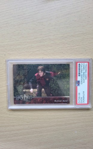 Topps harry potter oncard - potter, auto