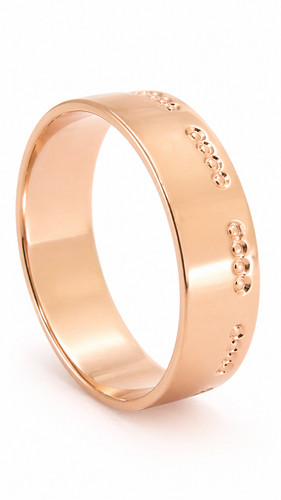 14k 585 rotgold ehering - 14k,
