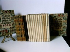 Westfälischer Heimatkalender Konvolut von 23 Heften und Büchern1948 - 1979. In d