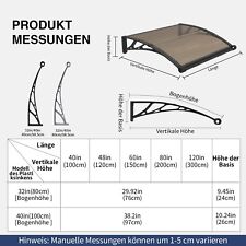Vordach Haustürvordach 350CM