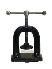 Schöne Alte Spindelpresse  Handpresse Buchpresse Papierpresse