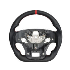 Flaches Sportlenkrad aus Vollleder für Ford Ranger Raptor 2018-2023