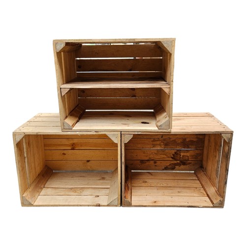 Holzkiste holzregal wandregal - holzregal,