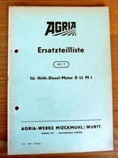 Hirth Diesel Ersatzteilliste