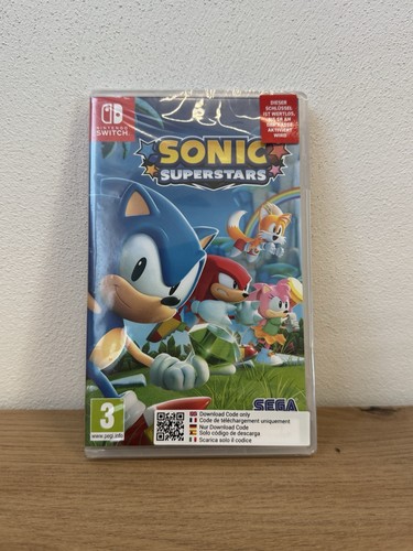Sonic superstars nintendo - sonic, (nintendo