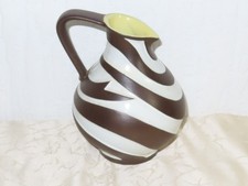 Vintage Keramik Vase " schwarz/weiß"  mit Hersteller Goldscheider !