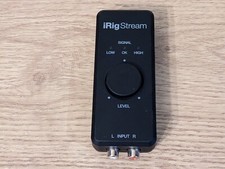 IK Multimedia iRig Stream Audio Interface für iOS PC Mikrofon Streaming OHNE KABEL/LESEN