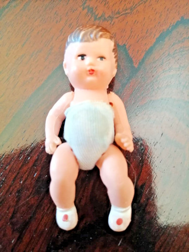 Mini babypuppe vollgummi - alt, 7