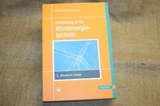 Fachbuch Windkraftanlage Windrad Windenergie Technik Rotor Standort 2016