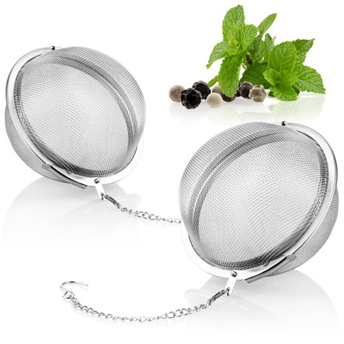 Teesieb aus rostfreiem - 2x,