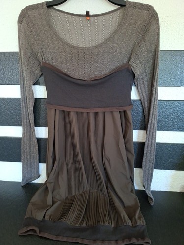 Cop copine braunes kleid - braunes,