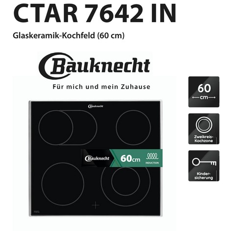Bauknecht kochfeld ctar 7642 - bauknecht,