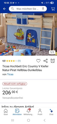 Schönes kinderbett mit - ✨,