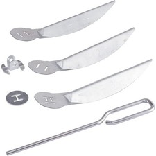 New 18-1/2-Inch One-Touch Cleaning System Kit For Weber Grill 90992 3618 90719 o