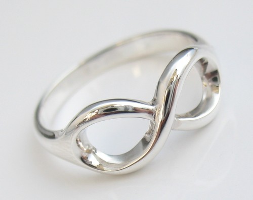 Infinity ring echt silber 925 - infinity,