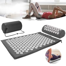 Akupressurmatte Akupressur Set Nadelmatte Akupunktur Kissen Massagematte Yoga DE
