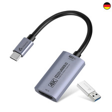 HDMI Video Capture Card USB3.0 4K@60FPS HDMI zu USB-C Aufnahmekarte