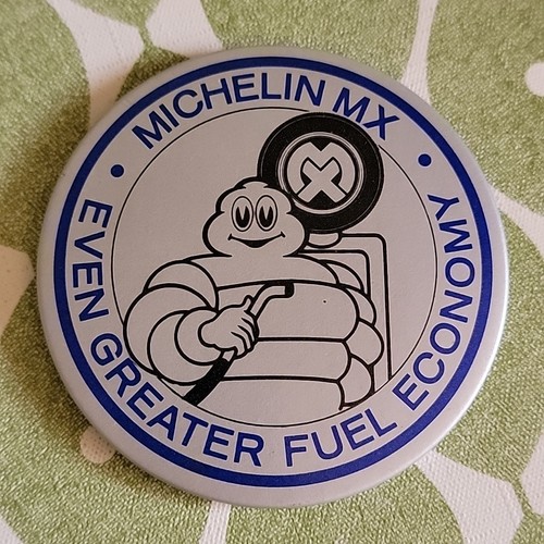 Großer oldtimer werbe pin - großer,