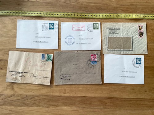Verschiedene alte postkarten - verschiedene,