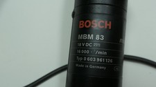 Bosch Micro MBM 83 MRT  - inkl. Netzteil 18 V DC und Bohrständer