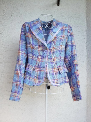 Designer kurzblazer bouclé - kurzblazer,