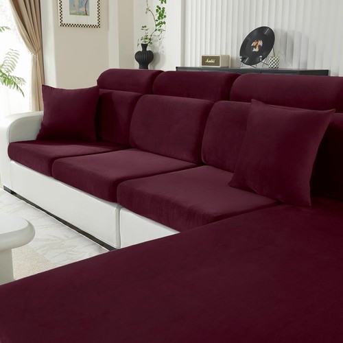 Samt sofa sitzkissenbezug - sofa, in