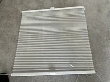 Plissee auf Maß für Fenster zum Anschrauben in Glasleiste Farbe: Weiß