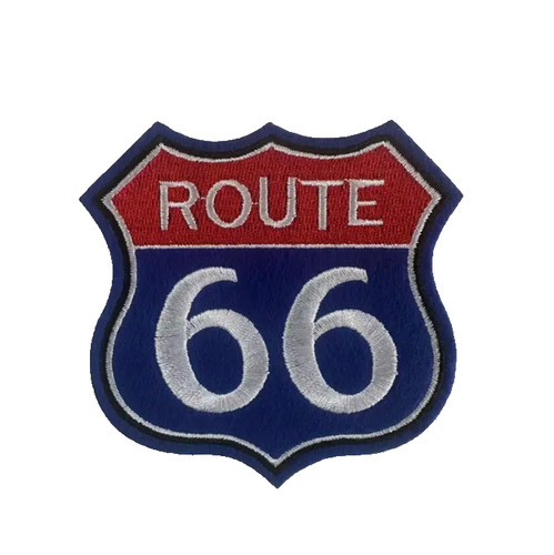 Route route66 aufnäher - route, 66