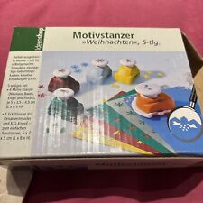 Set Motiv-Stanzer Weihnachtliche Motive  5 Stück