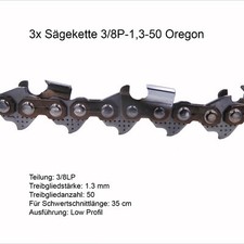 3 Stück Oregon Sägekette