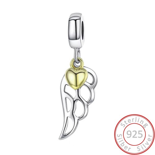 Charms anhänger flügel engel - flügel,
