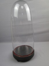 Glasdom / Stolp mit Holzsockel