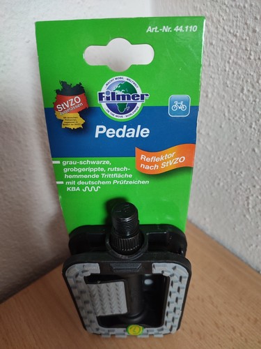 Fahrrad pedale grau und - grau,