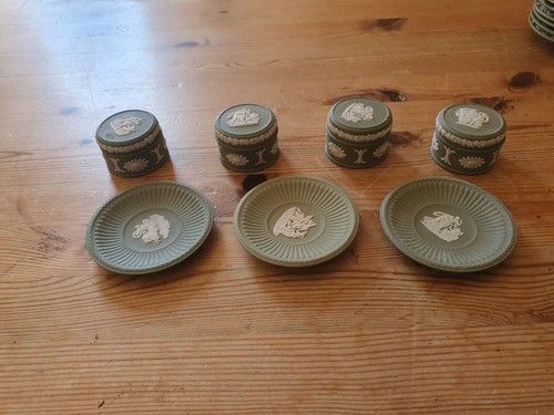 Vintage wedgewood grün kleine - vintage,