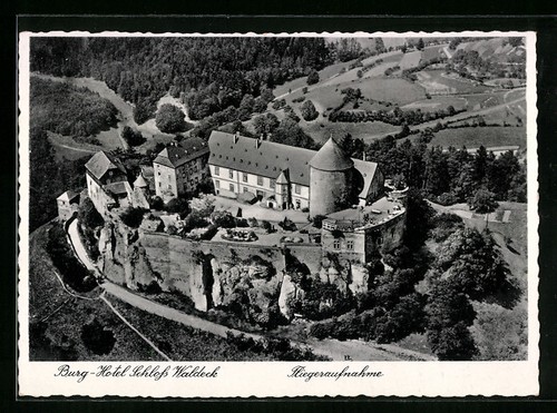 Ansichtskarte waldeck - ansichtskarte,
