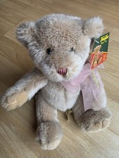Douglas Sammler Teddybär von 2001 rose/meliert sitzend ca. 20 cm NEU MIT ETIKETT