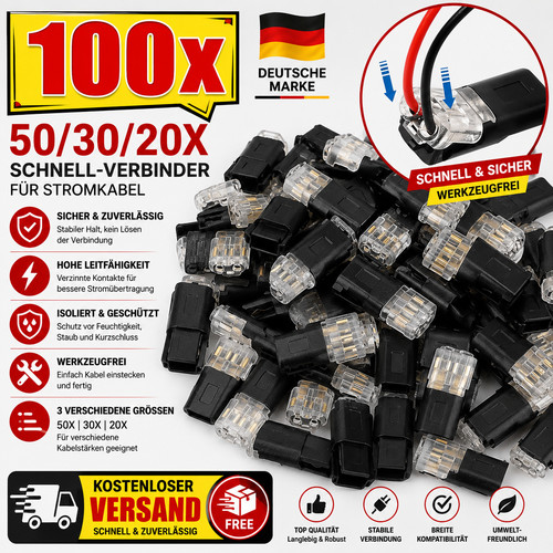 100stk steckverbindung polig - steckverbindung, 2