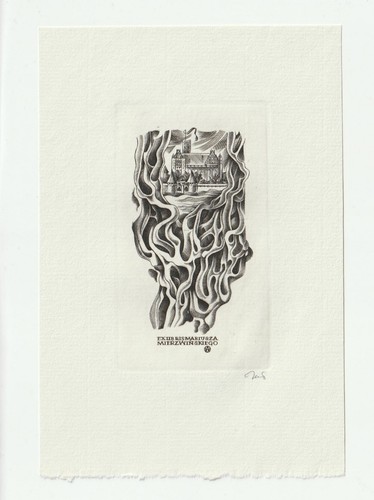 Wojciech jakubowski exlibris - wojciech,