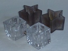 4 Teelichthalter "Stern" ???? ?