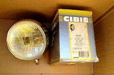 Oldtimer Rallye Nebel Zusatzscheinwerfer Cibie Oscar Chrom gelb 067678 NEU NOS