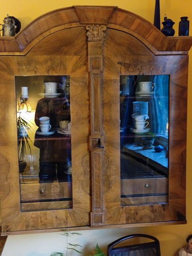 Biedermeier aufsatzschrank - biedermeier,