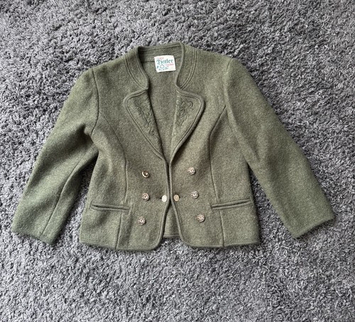 Grüne damen trachtenjacke - grüne, damen-trachtenjacke