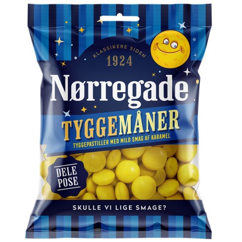 Nørregade tyggemåner 270g - nørregade,