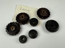Konvolut seltene Loewe Knöpfe original Röhrenradio Knobs 30er 40er Jahre