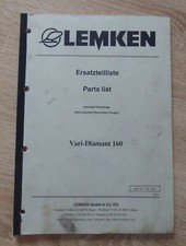 Lemken Pflug Vari-Diamant 160