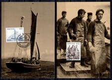 Fischfang. 3Maximumkarten. Färöer 1984