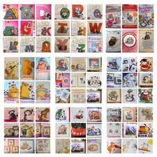 Margaret Sherry Karte, Hefte & Kits. Country Companions, Sternzeichen & ABC etc.