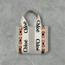 Chloé Woody Tote Bag – Elegante Designer - Handtasche