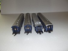 Konvolut H0 Liliput 4 Wagen Rheingold Schürzenwagen DB Ep. III 