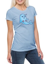 Narwhal Unicorn Damen T-Shirt
